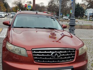 2007 Infiniti FX35 I (S50) Рестайлинг, оранжевый, 980000 рублей, вид 3