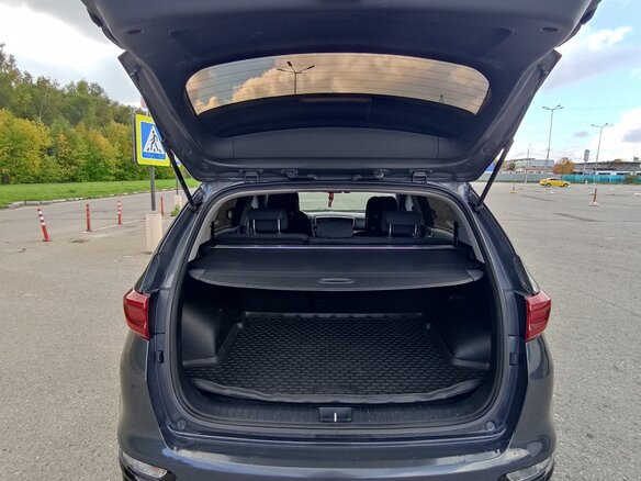 2018 Kia Sportage IV Рестайлинг, серый - вид 8