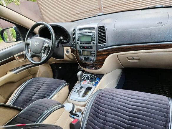 2010 Hyundai Santa Fe II Рестайлинг, чёрный, 1295000 рублей - вид 7