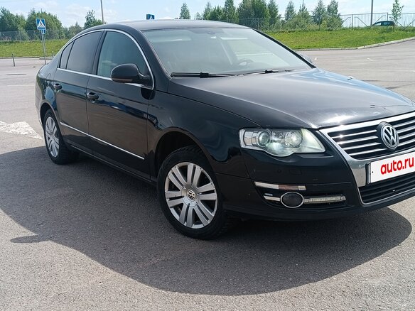 2005 Volkswagen Passat B6, чёрный