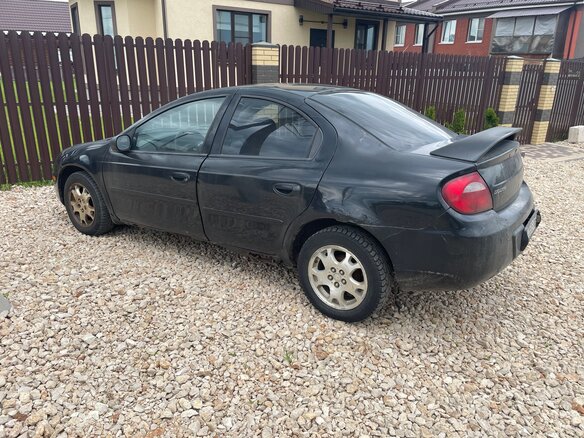 2003 Dodge Neon II, чёрный, 100000 рублей - вид 3