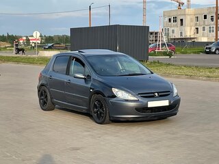 2005 Peugeot 307 I Рестайлинг, серый, 199000 рублей, вид 2