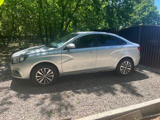 2021 Lada (ВАЗ) Vesta I, серебристый, 1150000 рублей, вид 5