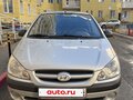 2006 Hyundai Getz I Рестайлинг, серебристый, 585000 рублей