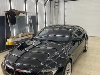 2007 BMW 6 серии 650i II (E63/E64) Рестайлинг, чёрный, 1800000 рублей, вид 2