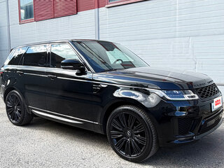 2020 Land Rover Range Rover Sport II Рестайлинг, чёрный, 5900000 рублей, вид 1