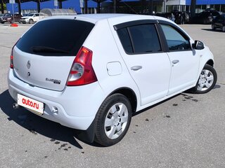 2012 Renault Sandero I, белый, 590000 рублей, вид 5