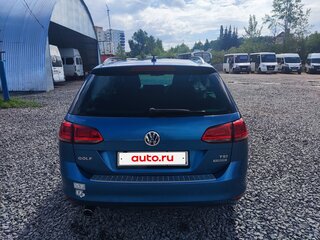 2014 Volkswagen Golf VII, синий, 1250000 рублей, вид 3