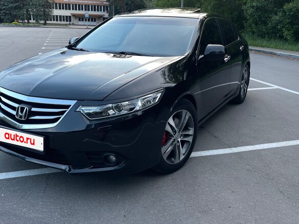 2012 Honda Accord VIII Рестайлинг, чёрный, 1400000 рублей