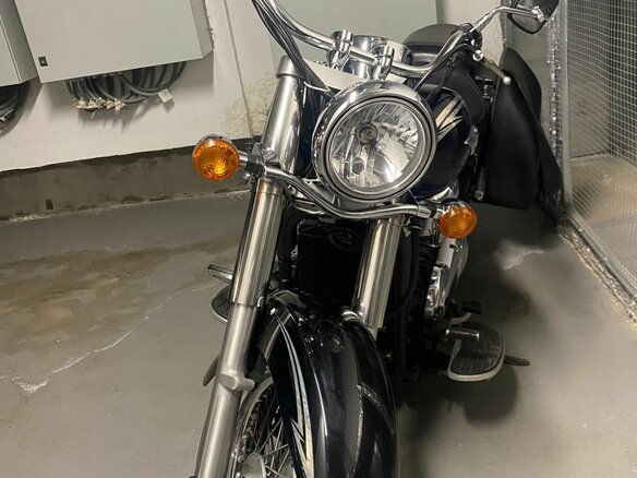 2011 Kawasaki VN900 Vulcan, чёрный, 680000 рублей - вид 6