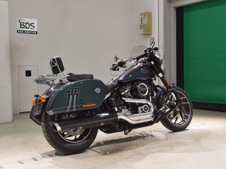 2021 Harley-Davidson Sport Glide, зелёный, 1185000 рублей, вид 5
