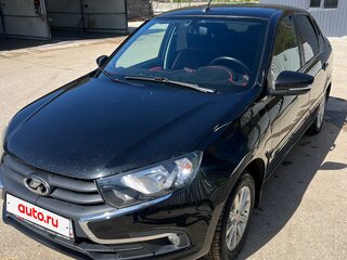 2019 Lada (ВАЗ) Granta I Рестайлинг, чёрный, 620000 рублей, вид 1