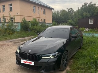 2020 BMW 5 серии 520d VII (G30/G31/G38) Рестайлинг, чёрный, 3000000 рублей, вид 3
