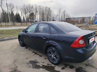 2008 Ford Focus II Рестайлинг, чёрный, 360000 рублей, вид 4