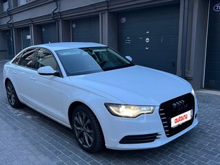 2014 Audi A6 IV (C7), белый, 1650000 рублей, вид 4