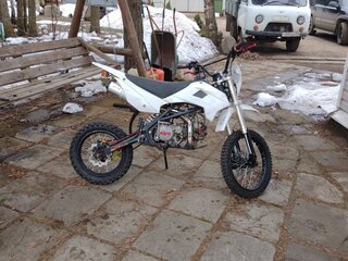 2022 Kayo Basic TT140, белый, 70000 рублей, вид 1