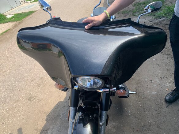 2012 Yamaha XVS1300, чёрный, 670000 рублей - вид 8