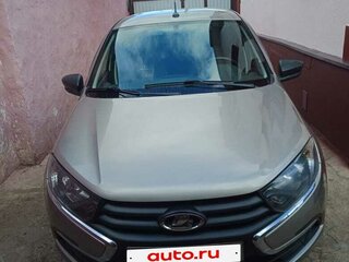 2019 Lada (ВАЗ) Granta I Рестайлинг, серый, 615000 рублей, вид 2