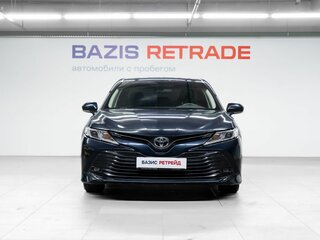 2018 Toyota Camry VIII (XV70), синий, 2300000 рублей, вид 2