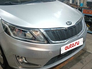 2014 Kia Rio III, серебристый, 950000 рублей, вид 1