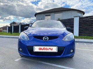 2007 Mazda 2 II (DE), синий, 500000 рублей, вид 1