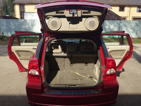 2008 Dodge Caliber I, красный, 460000 рублей - вид 16