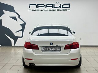 2014 BMW 5 серии 520i VI (F10/F11/F07) Рестайлинг, белый, 1899000 рублей, вид 4