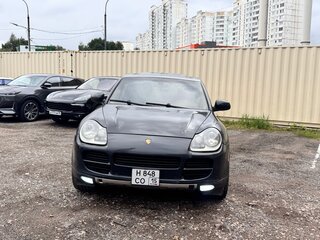2003 Porsche Cayenne S I (955), чёрный, 1500000 рублей, вид 3