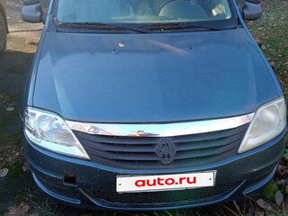 2011 Renault Logan I Рестайлинг, синий, 501000 рублей, вид 1