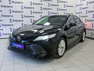 2020 Toyota Camry VIII (XV70), чёрный, 3000000 рублей, вид 3