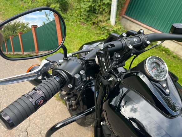 2020 Harley-Davidson Fat Bob, чёрный, 1950000 рублей - вид 13