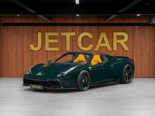 2012 Ferrari 458 Spider, зелёный, 25500000 рублей, вид 2
