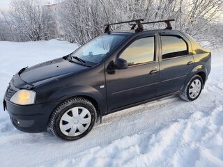 2013 Renault Logan I Рестайлинг, чёрный, 420000 рублей, вид 2