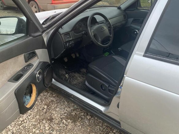 2007 Lada (ВАЗ) Priora I, серебристый, 250000 рублей - вид 6