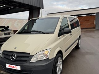 2014 Mercedes-Benz Vito 110 CDI L3 II (W639) Рестайлинг, бежевый, 2990000 рублей, вид 2