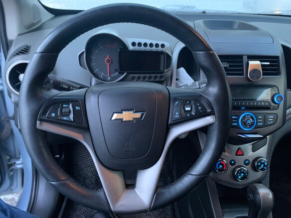 2013 Chevrolet Aveo II, голубой, 500000 рублей - вид 13