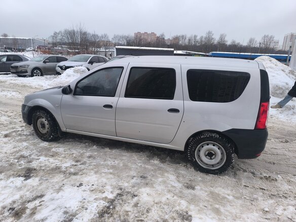2013 Lada (ВАЗ) Largus I, серый, 550000 рублей - вид 4