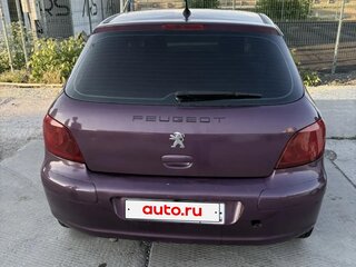 2006 Peugeot 307 I Рестайлинг, фиолетовый, 280000 рублей, вид 4