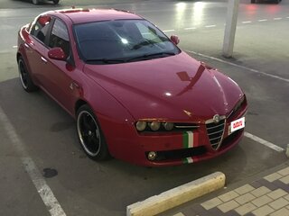 2008 Alfa Romeo 159, красный, 1350000 рублей, вид 1