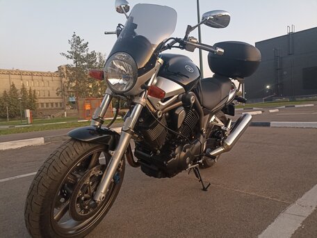 2003 Yamaha BT1100 Bulldog, чёрный, 420000 рублей, вид 2