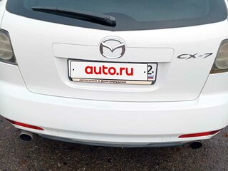 2010 Mazda CX-7 I Рестайлинг, белый, 800000 рублей, вид 4