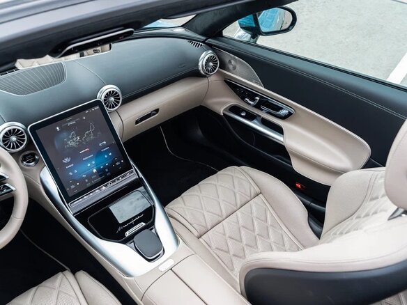 2024 Mercedes-Benz SL-Класс AMG 63 AMG IV (R232), голубой - вид 38