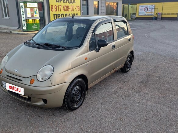 2006 Daewoo Matiz I Рестайлинг, бежевый - вид 1