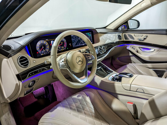 2018 Mercedes-Benz Maybach S-Класс 560 I (X222) Рестайлинг, чёрный, 4750000 рублей - вид 15