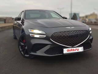 2022 Genesis G70 I Рестайлинг, серый, 3799000 рублей, вид 4