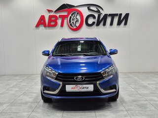 2021 Lada (ВАЗ) Vesta SW I, синий, 1090000 рублей, вид 2