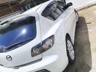 2008 Mazda 3 I (BK) Рестайлинг, белый, 500000 рублей, вид 4