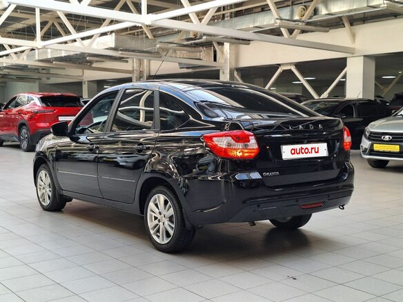 2024 Lada (ВАЗ) Granta I Рестайлинг, чёрный, 835000 рублей - вид 4