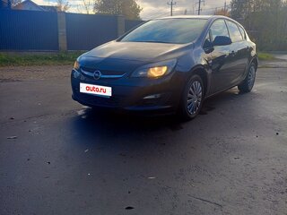2013 Opel Astra J Рестайлинг, чёрный, 605000 рублей, вид 2