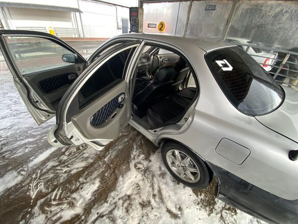 2007 Kia Spectra I Рестайлинг 2, серебристый, 280000 рублей - вид 8